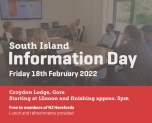 South Island Information Day